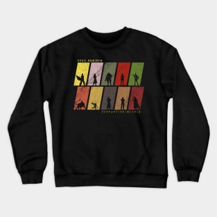 FFVII Rebirth Character Silhouettes Crewneck Sweatshirt